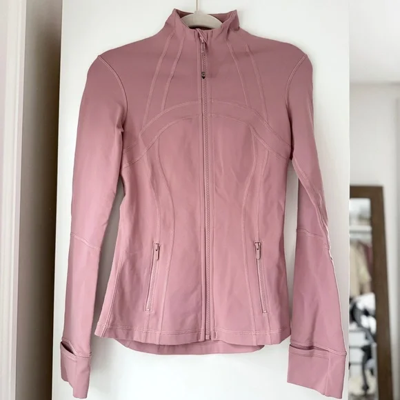 NWOT | LULULEMON DUSTY MAUVE PINK CLAY DEFINE NULU JACKET SIZE 4 - Picture 5 of 10